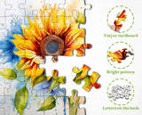 Blooming Sunflowers Jigsaw Puzzle 1000 Pieces