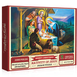 Christmas Nativity Scene Jigsaw Puzzles 1000 Pieces