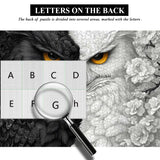 Yin Yang Owl Jigsaw Puzzle 1000 Pieces