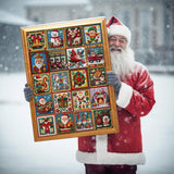 Collezione di tessuti di Natale puzzle puzzle 1000 pezzi