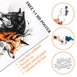Wolf Fox Art Jigsaw Puzzle 1000 Pieces