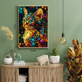 Mystic Floral Cat Jigsaw Puzzles 1000 Piece