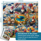 Gnome Journey Jigsaw Puzzle 1000 Pieces