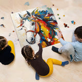 Painted Horse Jigsaw Puzzle 1000 Pieces