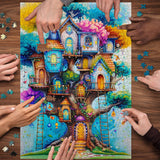 Magical Dwelling Jigsaw Puzzle 1000 Pieces