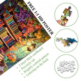 Puzzle da scaffale con fiori, 1000 pezzi