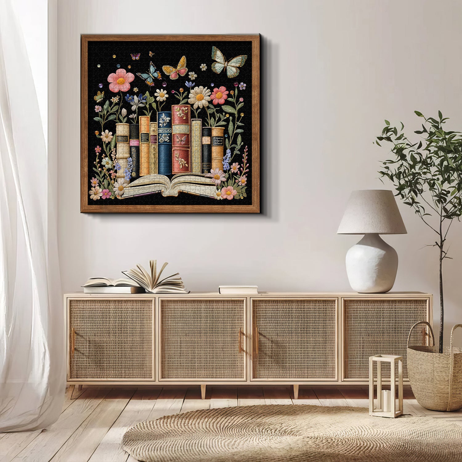 Fantasy Jewelry Garden Jigsaw Puzzle 1000 Pieces Closeteyes