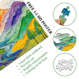 Colorful Ridges Jigsaw Puzzles 1000 Piece