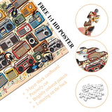 Vibrant Retro Radios Jigsaw Puzzle 1000 Piece