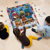 Winterdachshunds Puzzles 1000 Stücke