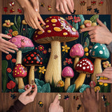 Mushroom Garden Jigsaw Puzzle 1000 Pieces