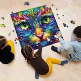 Chromatic Cat Jigsaw Puzzle 1000 Pieces