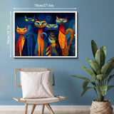 Vivid Dream Cats Jigsaw Puzzle 1000 Pieces