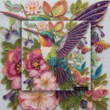 Puzzle con gemma colibrì, 1000 pezzi