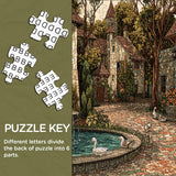 Serene Fountain Puzzle 1000 Teile