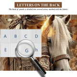 Herbstliches Pferdegalopp-Puzzle 1000 Teile (Kopie)