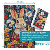 Bunny Among Blooms Jigsaw Puzzles 1000 Pieces