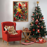 Puzzle de puzzle cardinal de Noël 1000 pièces