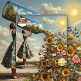 Puzzle con vaso primaverile da 1000 pezzi