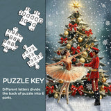 Puzzle Danza Stellata Di Natale 1000 Pezzi