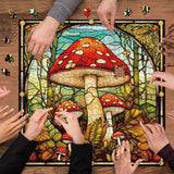 Vintage Mushroom Jigsaw Puzzle 1000 Pieces