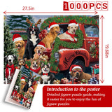 Christmas Animal Jigsaw Puzzles 1000 Pieces