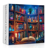 Spellbound Library Night Jigsaw Puzzle 1000 Pieces