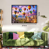 Colorful Hot Air Balloon Jigsaw Puzzle 1000 Pieces