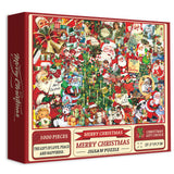 Vintage Christmas Collage Jigsaw Puzzles 1000 Pieces