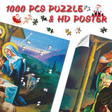 Christmas Nativity Scene Jigsaw Puzzles 1000 Pieces