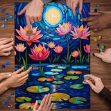 Waterlily Flower Jigsaw Puzzle 1000 Pieces