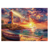 Lighthouse Seascap Jigsaw Puzzle 1000 Pieces