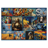 Artistic Dog Jigsaw Puzzle 1000 Pieces