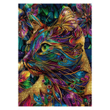 Colorful Cat Jigsaw Puzzle 1000 Pieces