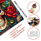 SKull & Roses Jigsaw Puzzle 1000 Pieces