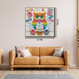 Floral Symphony Owl Jigsaw Puzzle 1000 Pieces