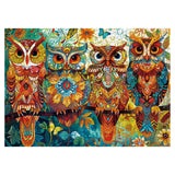 Owlet Quartet Jigsaw Puzzle 1000 Pieces