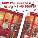 Christmas Santa 2023 Holiday Jigsaw Puzzles 1000 Pieces