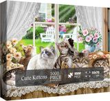 Cute Kittens Jigsaw Puzzle 1000 Pieces