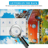 Sunny Cat Ride Jigsaw Puzzle 1000 Pieces