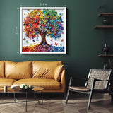 Button Art Tree Jigsaw Puzzle 1000 Pieces