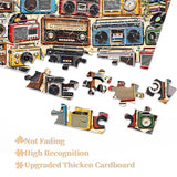 Vibrant Retro Radios Jigsaw Puzzle 1000 Piece