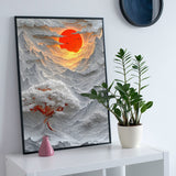 Puzzle Sunset Paper Mountains da 1000 pezzi