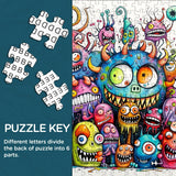 Monster Family Puzzle 1000 Teile