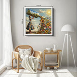 Puzzle con vaso primaverile da 1000 pezzi