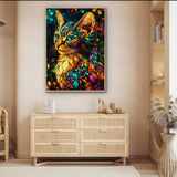 Mystic Floral Cat Jigsaw Puzzles 1000 Piece
