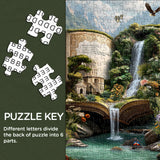 Dreamlike Book Realm Jigsaw Puzzle 1000 Pieces