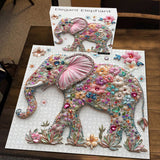 Elegant Elephant Jigsaw Puzzle 1000 Pieces