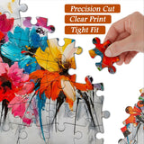 Colorful Floral Charm Jigsaw Puzzle 1000 Pieces