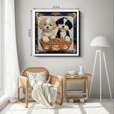 Puppy Feast Jigsaw Puzzle 1000 Piece